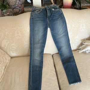 GRLFRND Kendall Super Stretch High-Rise Skinny Jeans Duran - Size 23